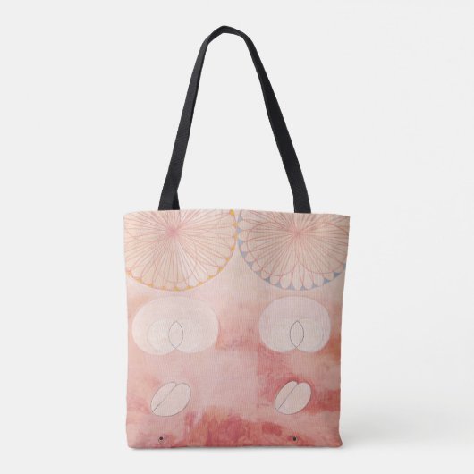 Hilma af Klint - The Ten Largest, nr. 9 Tote Bag (Achterkant)