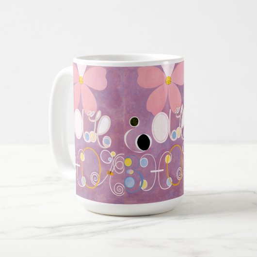 Hilma af Klint - Tien grootste nr. 5 Koffiemok (Voorkant links)