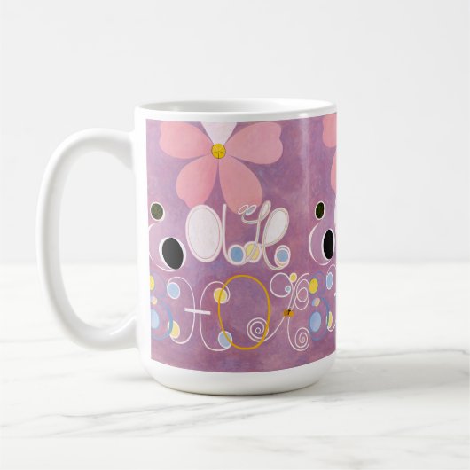 Hilma af Klint - Tien grootste nr. 5 Koffiemok (Links)