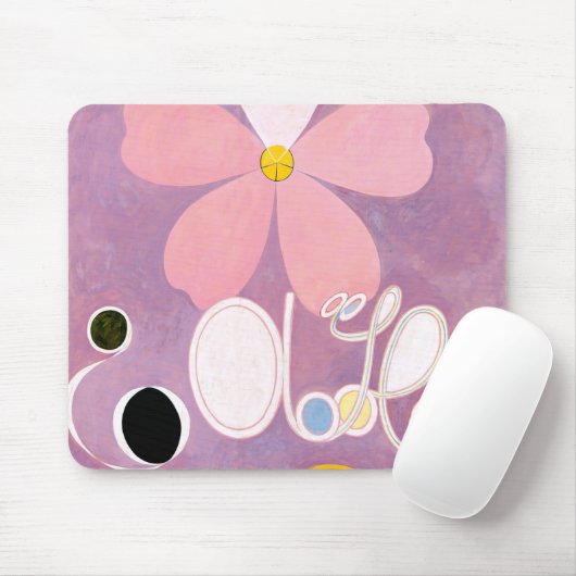 Hilma af Klint - Tien grootste nr. 5 Muismat (Met muis)