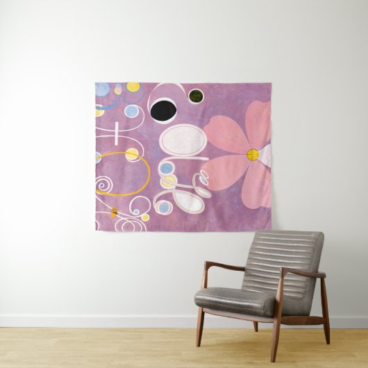 Hilma af Klint - Tien grootste nr. 5 Wandkleed (In Situ (horizontaal))