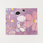 Hilma af Klint - Tien grootste nr. 5 Wandkleed (Voorkant (horizontaal))