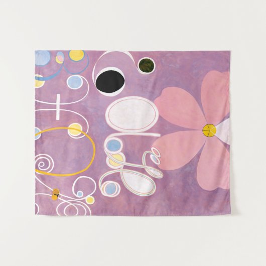 Hilma af Klint - Tien grootste nr. 5 Wandkleed (Voorkant (horizontaal))