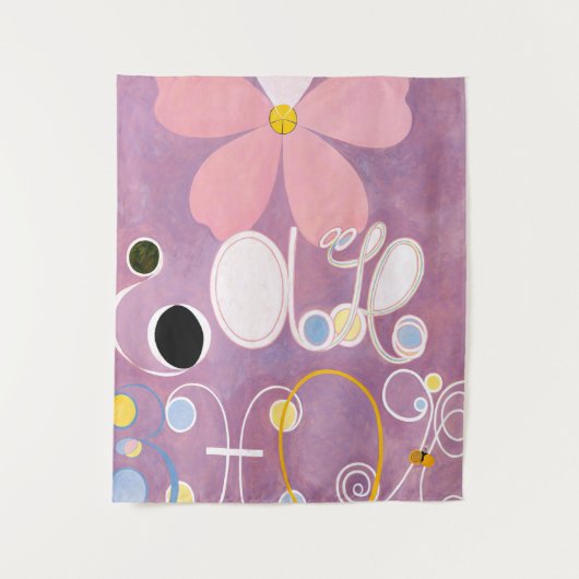 Hilma af Klint - Tien grootste nr. 5 Wandkleed (Voorkant)