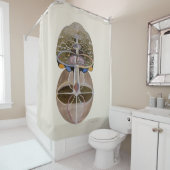 Hilma af Klint - Tree of Knowledge, nr. 1 Douchegordijn (In situ)