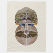 Hilma af Klint - Tree of Knowledge, nr. 1 Fleece Deken (Voorkant)