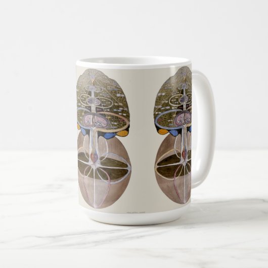 Hilma af Klint - Tree of Knowledge, nr. 1 Koffiemok (Voorkant rechts)