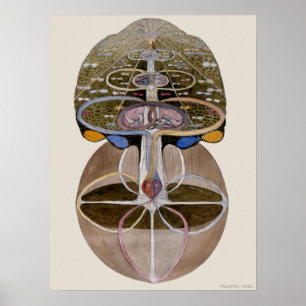 Hilma af Klint - Tree of Knowledge, nr. 1 Poster