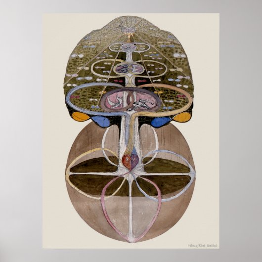 Hilma af Klint - Tree of Knowledge, nr. 1 Poster (Voorkant)
