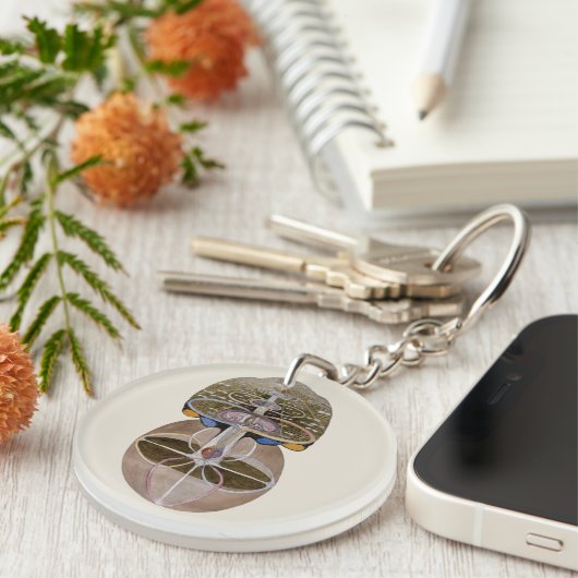 Hilma af Klint - Tree of Knowledge, nr. 1 Sleutelhanger (Voorkant Rechts)