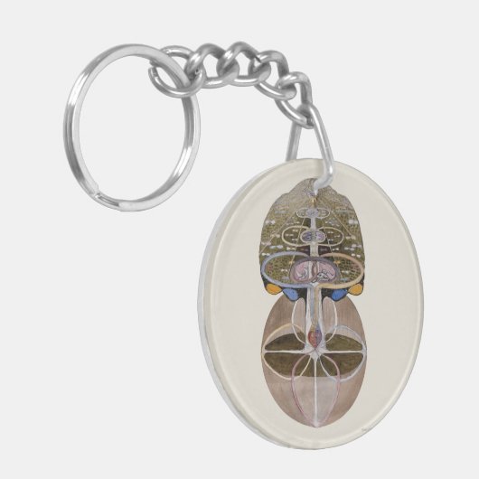 Hilma af Klint - Tree of Knowledge, nr. 1 Sleutelhanger (Voorkant Links)