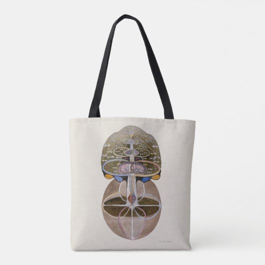 Hilma af Klint - Tree of Knowledge, nr. 1 Tote Bag (Achterkant)
