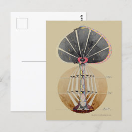 Hilma af Klint - Tree of Knowledge, nr. 3 Briefkaart
