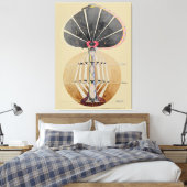 Hilma af Klint - Tree of Knowledge, nr. 3 Canvas Afdruk (Insitu (Slaapkamer))