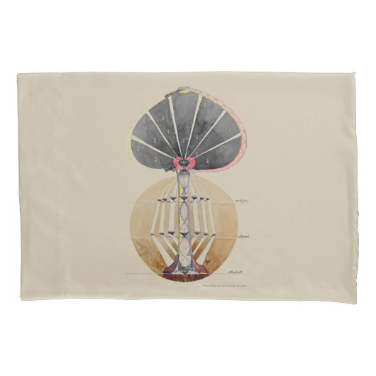 Hilma af Klint - Tree of Knowledge, nr. 3 Kussensloop (Voorkant-Links)