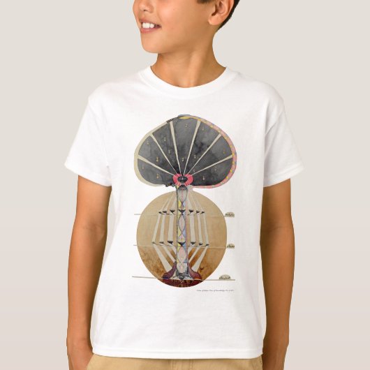 Hilma af Klint - Tree of Knowledge, nr. 3 T-shirt (Voorkant)
