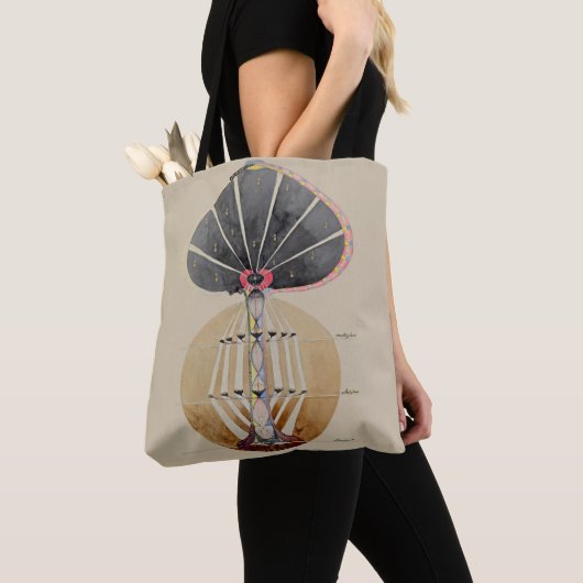 Hilma af Klint - Tree of Knowledge, nr. 3 Tote Bag (Dichtbij)