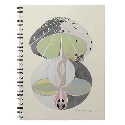 Hilma af Klint - Tree of Knowledge, nr. 5 Notitieboek (Voorkant)