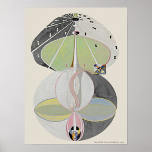 Hilma af Klint - Tree of Knowledge, nr. 5 Poster