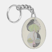 Hilma af Klint - Tree of Knowledge, nr. 5 Sleutelhanger (Voorkant Links)