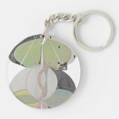 Hilma af Klint - Tree of Knowledge, nr. 5 Sleutelhanger (Achterkant)