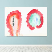 Hilma af Klint - Wheat and Wormwood Canvas Afdruk (Insitu (Houten vloer))