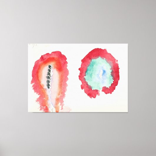 Hilma af Klint - Wheat and Wormwood Canvas Afdruk (Voorkant)