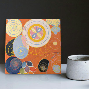 Hilma Af Klint YOUTH De tien grootste nr. 3 Tegeltje