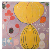 Hilma Af Klint YOUTH de tien grootste nr. 7 Tegeltje (Voorkant)