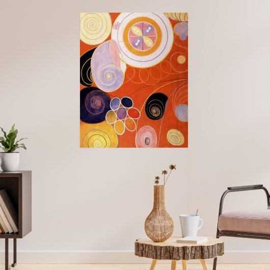 Hilma af Klint - Ze Tens Mainstay IV, Poster (Woonkamer 3)