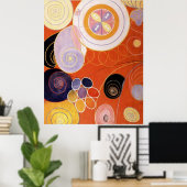 Hilma af Klint - Ze Tens Mainstay IV, Poster (Thuiskantoor)
