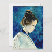 Hilma af Klint - Zelfportret, 1920 Kaart (Voorkant)