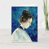 Hilma af Klint - Zelfportret, 1920 Kaart (Voorkant)