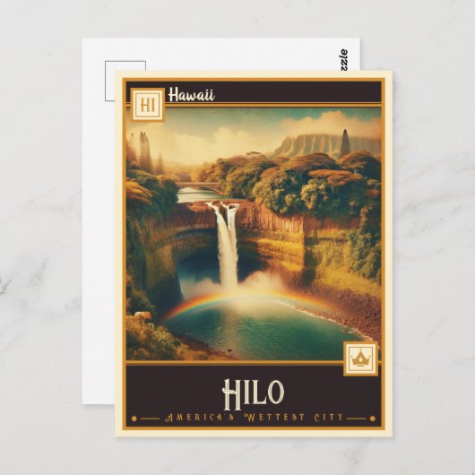 Hilo, Hawaï | Briefkaart (Voorkant / Achterkant)