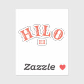 Hilo, Hawai, sui Sticker (Vel)