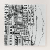 Hilo Hawaii Puzzle Legpuzzel (Horizontaal)