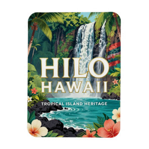 Hilo Hawaii Tropisch Eiland Erfgoed Magneet