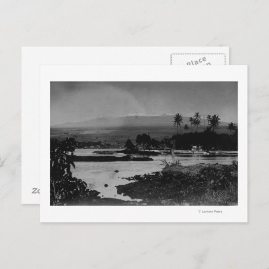 Hilo, Hawaii - Uitzicht van de stadfoto Briefkaart (Voorkant / Achterkant)