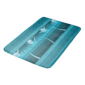 Hilo Hawaiian Palms Striped Badmat (Gekanteld)