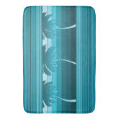 Hilo Hawaiian Palms Striped Badmat (Voorkant Verticaal)