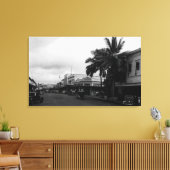 Hilo, HawaiiStreet Uitzicht FotoHilo, HI Canvas Afdruk (Insitu (Woonkamer))