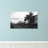 Hilo, HawaiiStreet Uitzicht FotoHilo, HI Canvas Afdruk (Insitu (Houten vloer))