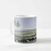 "Hilo uit de baai" - James Gay Sawkins Mok (Voorkant links)