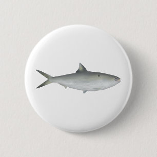 Hilsa Shad Ronde Button 5,7 Cm