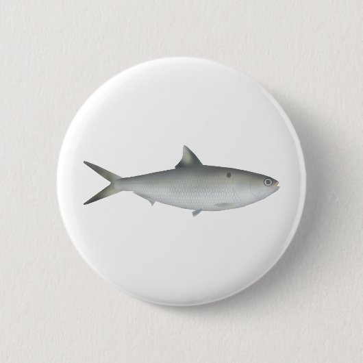 Hilsa Shad Ronde Button 5,7 Cm (Voorkant)