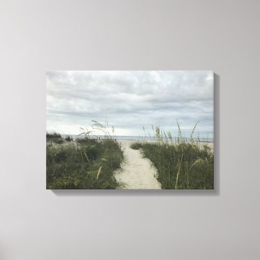Hilton Head Beach Canvas Afdruk (Voorkant)