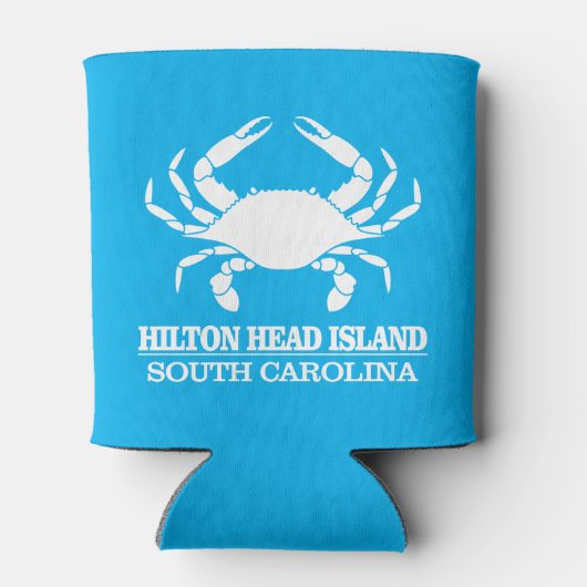 Hilton Head (blauwe krab) Blikjeskoeler (Achterkant)
