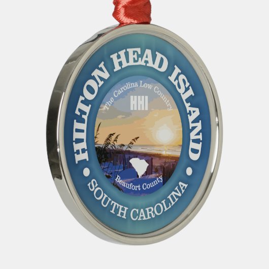 Hilton Head (C) Metalen Ornament (Rechts)