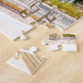 hilton head georgia strand en oceaan " zuidstrand  legpuzzel (Zijkant)