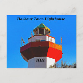 Hilton Head Harbor Town Vuurtoren Briefkaart
